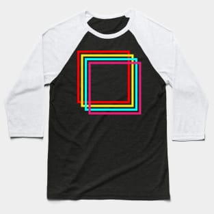 Retro Cube Baseball T-Shirt